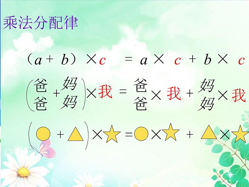 人教版四年级数学下册 3.2 乘法运算定律(3)课件PPT第7页