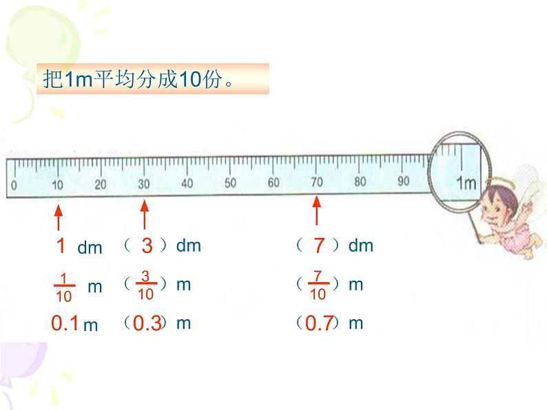 人教版四年级数学下册 4.1.1 小数的意义(4)课件PPT第5页