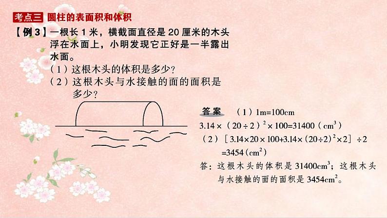 第3课时 立体图形的认识与测量第4页