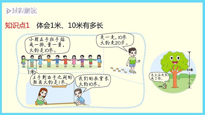 北师大版数学二下4.2 1千米有多长(课件)第4页