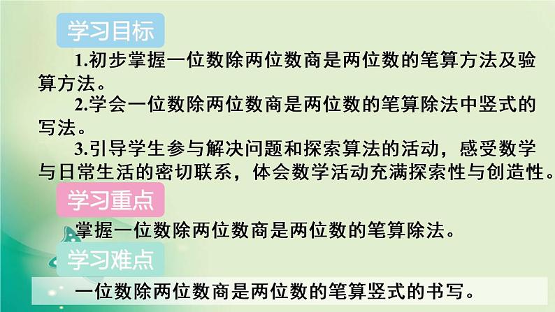 人教版数学三年级下册-02除数是一位数的除法-02笔算除法-课件08第2页