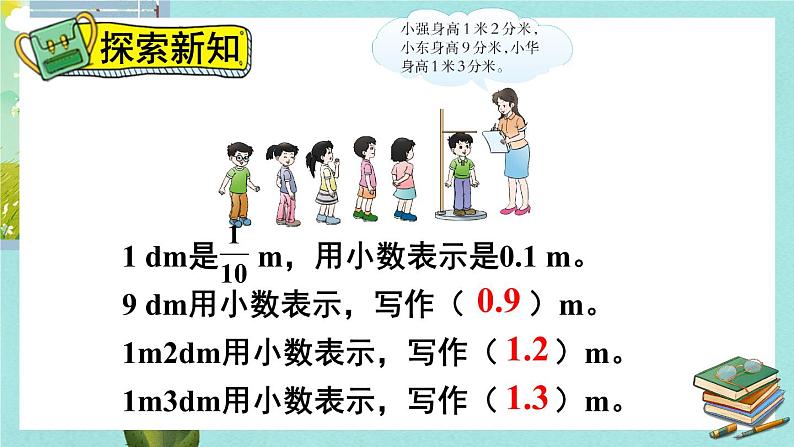 西师大版三下数学PPT课件 5.1《小数的初步认识》 第2课时 小数的意义03