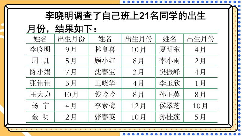 西师大版三下数学PPT课件 总复习 第5课时 统计第8页