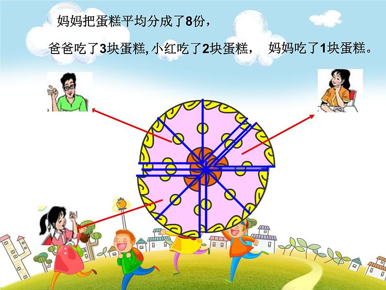 人教版数学五年级下册-07分数的加法和减法-01同分母分数加、减法-课件01第3页