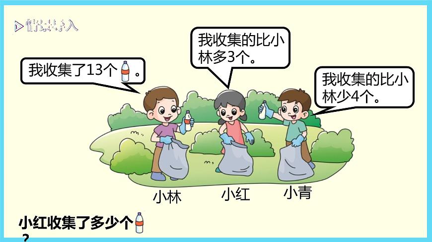 北師大版數(shù)學(xué)一下5.6 回收廢品（課件）第3頁