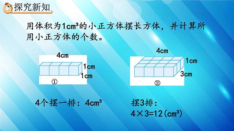 人教版数学五年级下册 3.3.2 长方体、正方体体积公式的推导 精编课件第5页