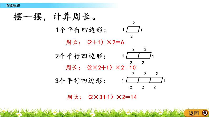 西师大版四年级下册数学 第六单元 《探索规律》 PPT课件+同步练习(含答案)06