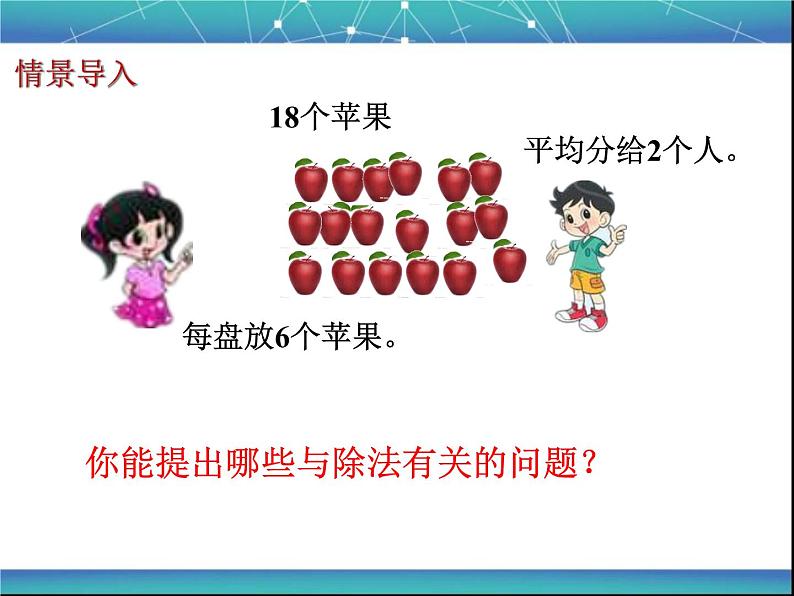 北师大版数学二年级下册-01一 除法-01分苹果-课件02第2页