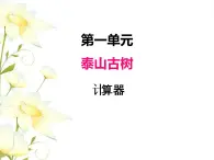 一.计算器课件 青岛版(六三制)小学数学四下