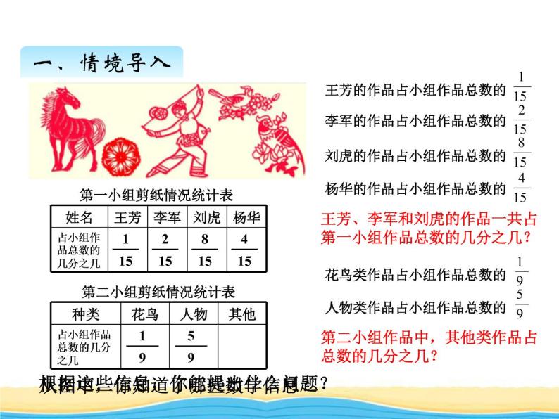 三.3同分母分数连加连减课件 青岛版(六三制)小学数学五下02