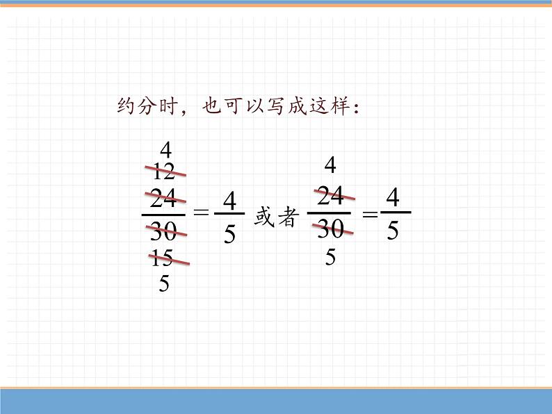数学人教版五年级下第四单元 第3课时 约分课件PPT第6页