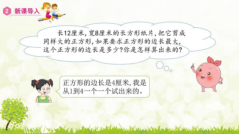4.4.1 最大公因数-2021-2022学年人教版数学五年级下册课件PPT第6页