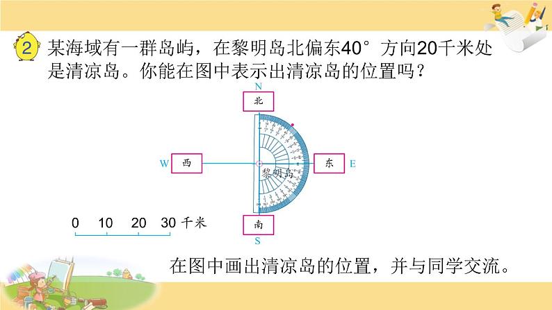 苏教版六下数学17.在平面图上绘制物体的位置课件PPT04