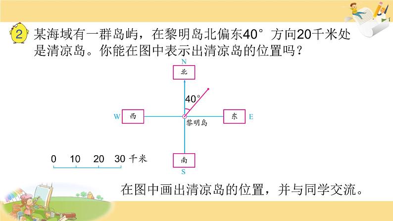 苏教版六下数学17.在平面图上绘制物体的位置课件PPT05