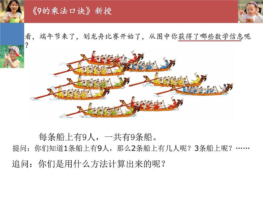 人教版二年級(jí)數(shù)學(xué)上冊(cè) 6.3 9的乘法口訣 課件(共14張PPT)第3頁(yè)
