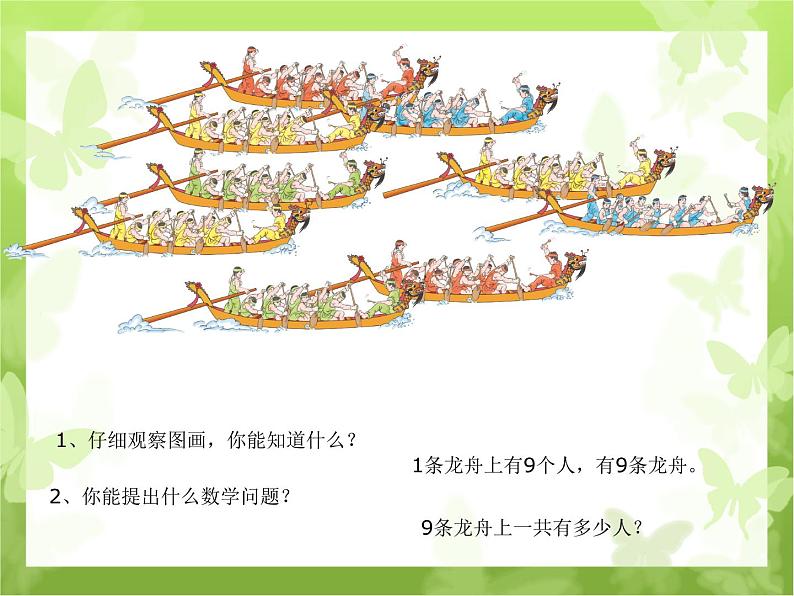 人教版二年级数学上册 6.3 9的乘法口诀 课件(共15张PPT)第2页