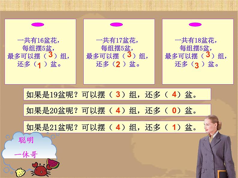 北师大版数学二年级下册 1.5 租船(7)(课件)第2页