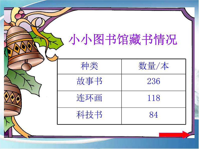 北师大版数学二年级下册 5.4 小小图书馆_(课件)03