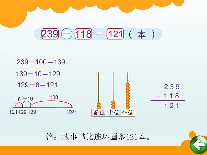 北师大版数学二年级下册 5.4 小小图书馆(7)(课件)第3页