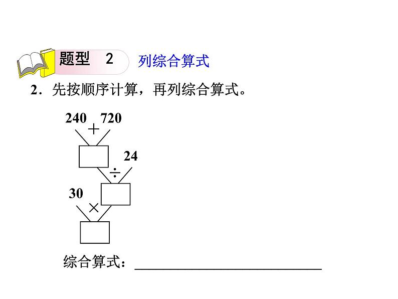 四年级下册四则运算题型版课件PPT第3页