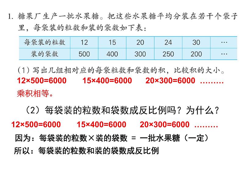 六年级数学下册课件 - 6.3反比例的意义 - 苏教版(共21张PPT)08