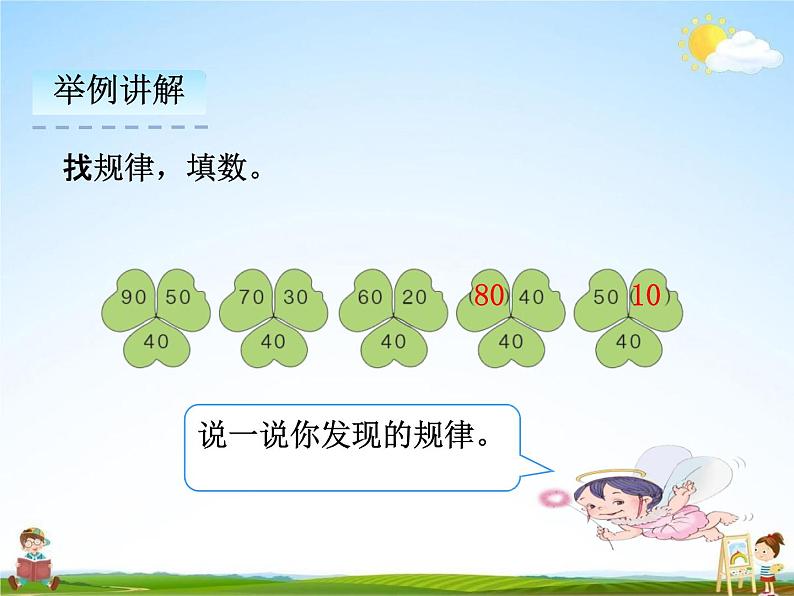 人教版一年级数学下册《7-2 数的排列规律与数组中的变化规律》课堂教学课件PPT优秀公开课08