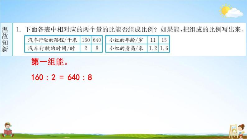 人教版六年级数学下册《4-2-1 正比例》练习题教学课件PPT优秀公开课02