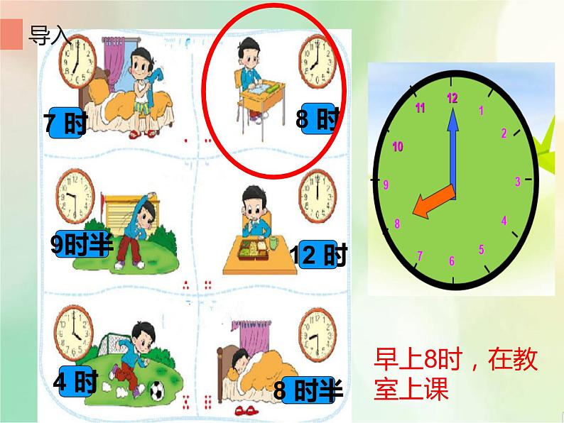 人教版小学数学三年级下册 六.年、月、日 2.二十四时计时法 课件第4页