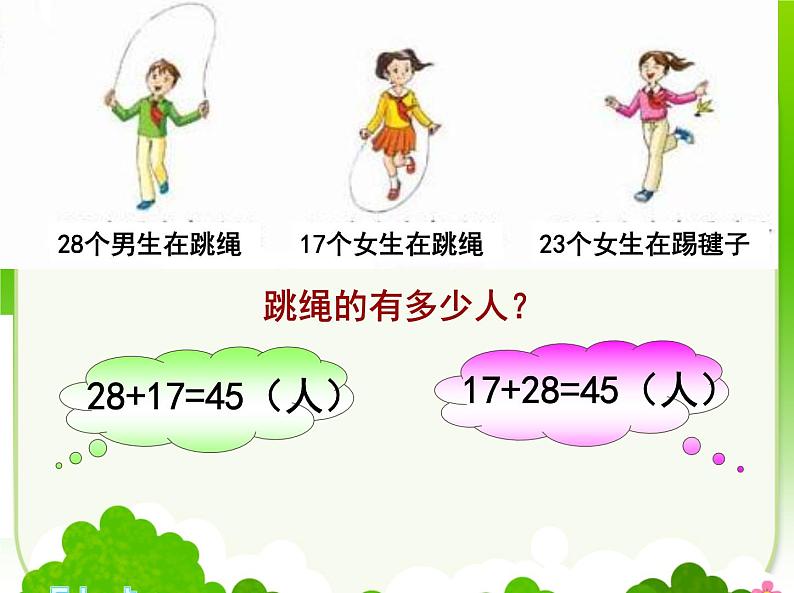 四年级上册数学课件 - 3.1 加法运算定律 北京版(共18张PPT)第3页
