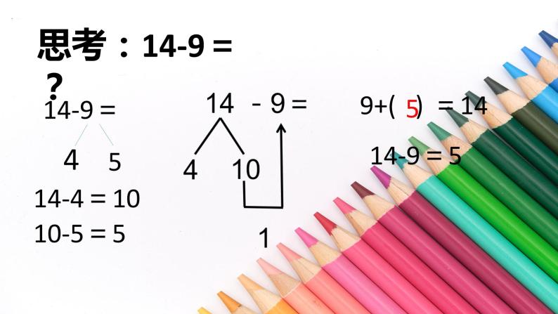 2.2十几减8、7、6 人教版数学一年级下册_1课件PPT06