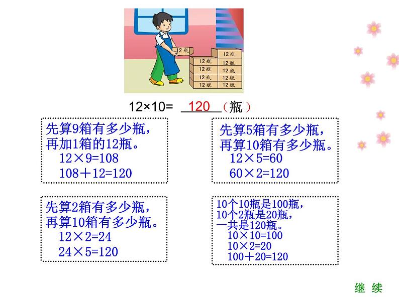 三年级数学下册课件-1两位数乘两位数的口算、估算 - 苏教版(共15张PPT)第4页