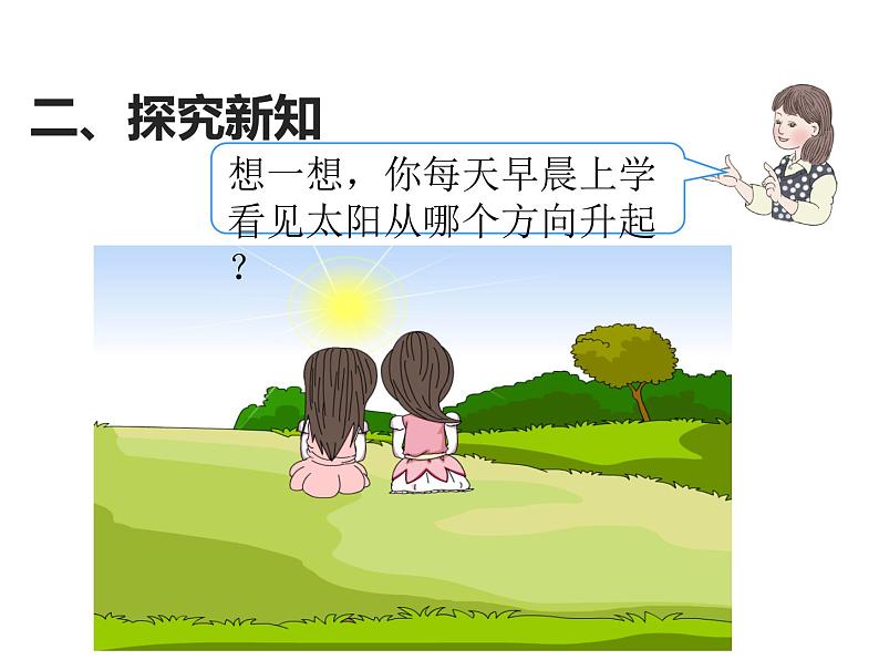 三年级下册数学课件 - 8 认识方向 北京版(共25张PPT)04