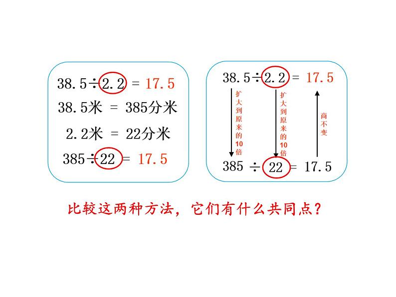 五年级上册数学课件 - 三 除数是小数的小数除法 青岛版(共18张PPT)04