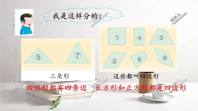 冀教版小学二年级数学 三.四边形的认识 3.认识平行四边形 课件第4页