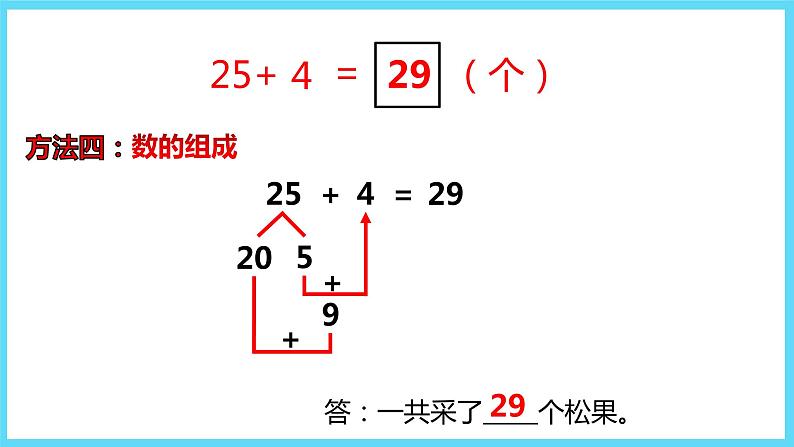 1下数学北师大精品课件2 采松果08