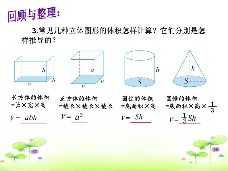 六年级数学下册课件-7.2.6立体图形的表面积和体积(共23张PPT)144-苏教版08