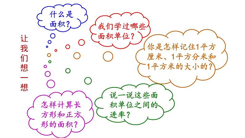 三年级数学下册课件-10.4长方形和正方形的面积复习 - 苏教版(共10张PPT)第2页