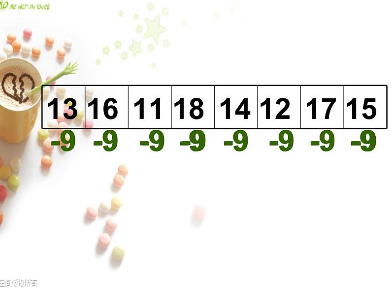 一年级数学下册课件-一 20以内的退位减法练习一(4)-苏教版第2页
