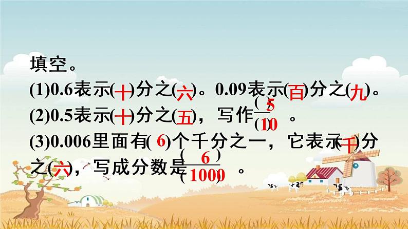 5.4.17分数和小数的互化(1)【课件】第2页