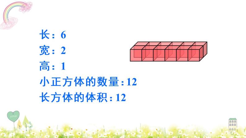 人教版五年级下册课件、教案和课堂达标3.6长方体和正方体的体积（2)07