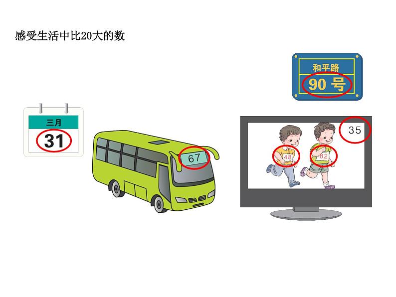 一年级下册数学课件-1.1 数数 数的组成 西师大版(共13张PPT)02