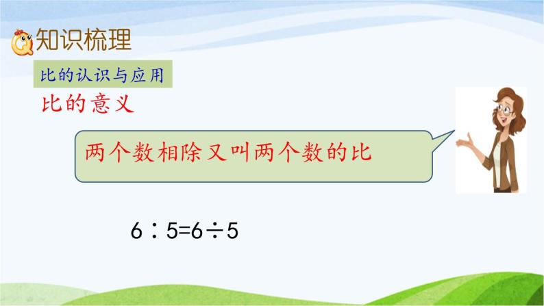 北京课改版数学六年级下册2.21 整理与复习课件03
