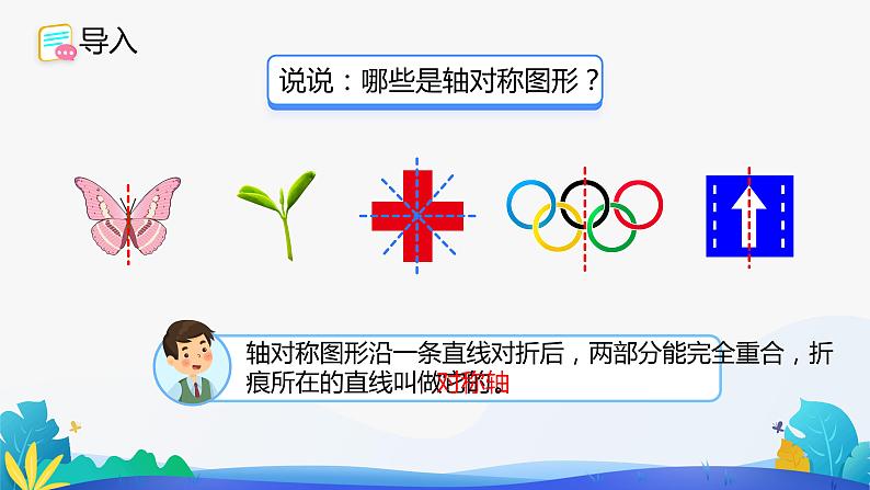 人教版数学四年级下册课件 7.1 轴对称第2页