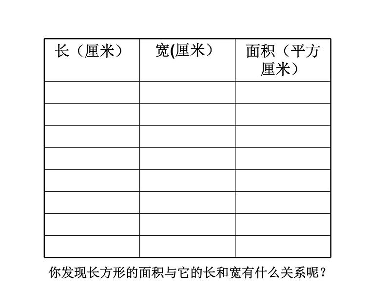 三年级数学下册课件-六 长方形和正方形的面积计算练习 - 苏教版(共27张PPT)第7页