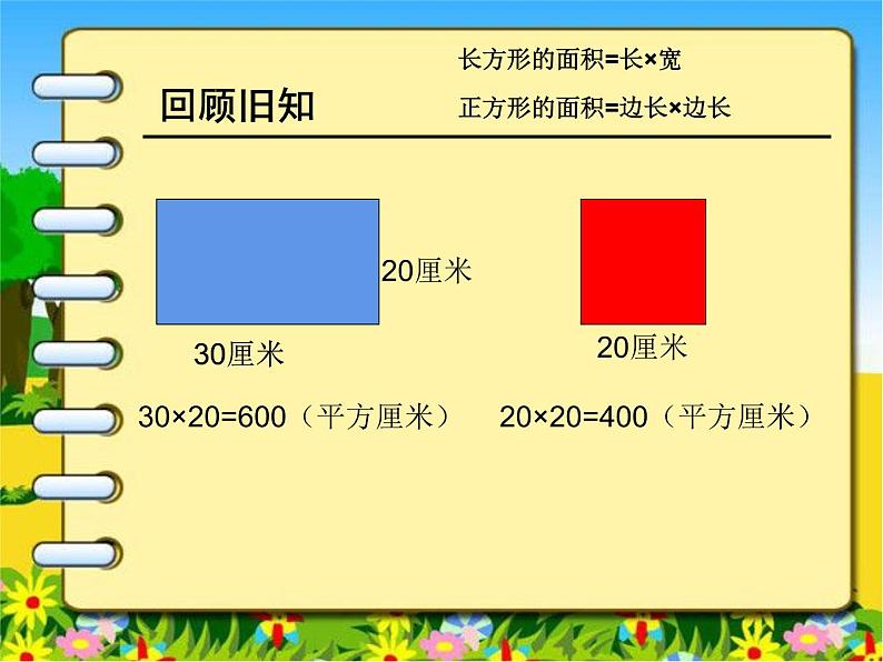 三年级数学下册课件-六 长方形和正方形的面积计算练习121-苏教版第2页