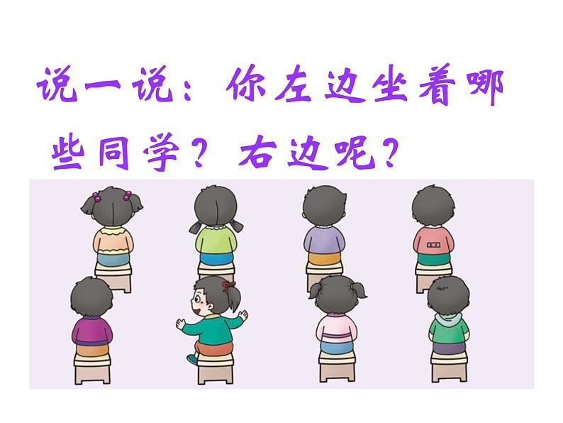 一年级下册数学课件-2 位置 - 西师大版(共13张PPT)第6页