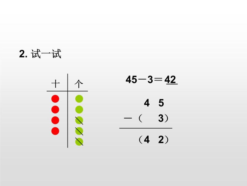 人教版二年级数学上册 2.2.1 不退位减 课件08