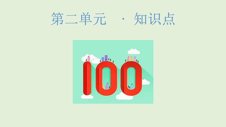人教版二年级数学上册 第2单元复习01 课件第1页