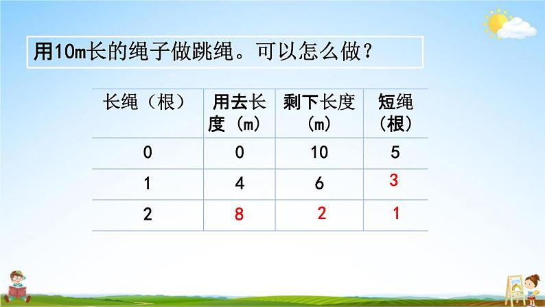 西师大版二年级数学下册《3-15 问题解决(2)》教学课件PPT第7页