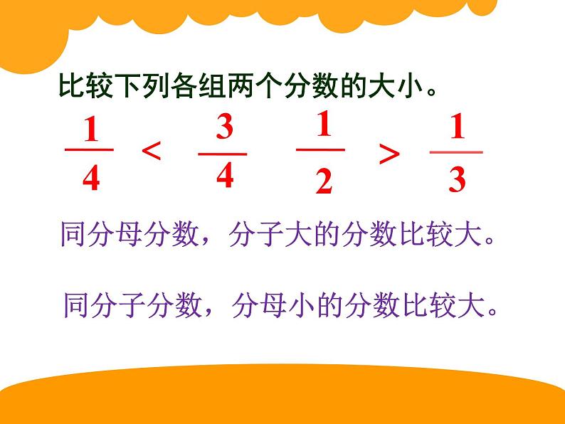 小学数学 北师大课标版 五年级上册 五 分数的意义 分数的大小 课件第8页